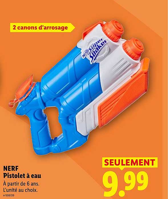 2 canons d'arrosage