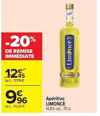 -20% DE REMISE IMMÉDIATE