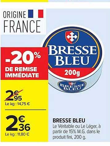 -20% DE REMISE IMMÉDIATE