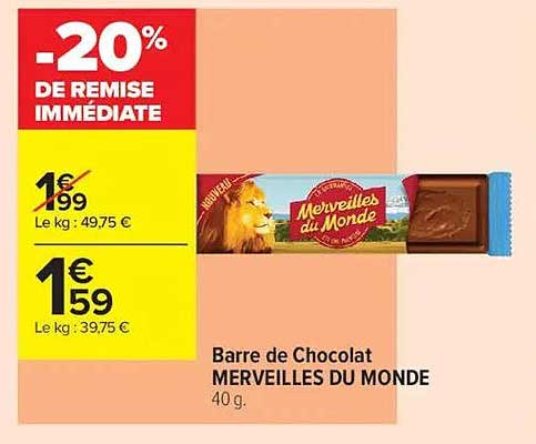 -20% DE REMISE IMMÉDIATE