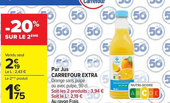 -20% SUR LE 2ÈME
