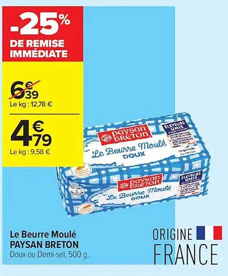-25% DE REMISE IMMÉDIATE
