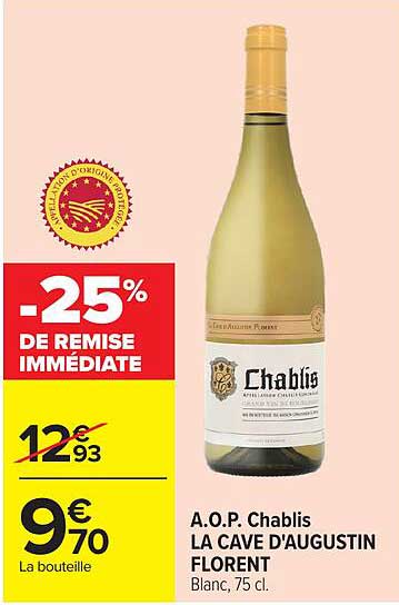 -25% DE REMISE IMMÉDIATE