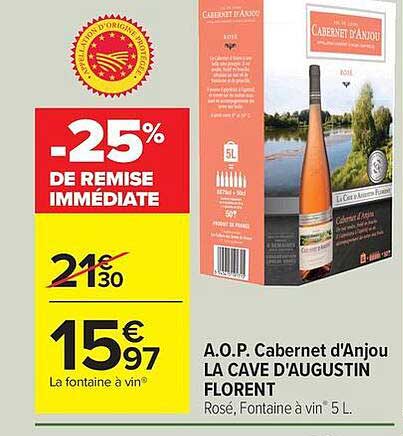 -25% DE REMISE IMMEDIATE