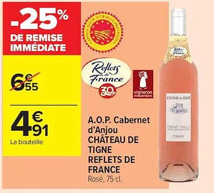 -25% DE REMISE IMMÉDIATE