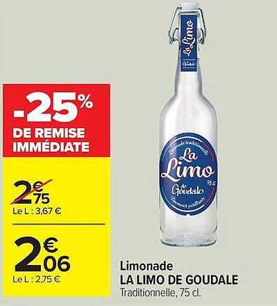 -25% DE REMISE IMMÉDIATE