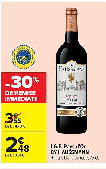 -30% DE REMISE IMMÉDIATE