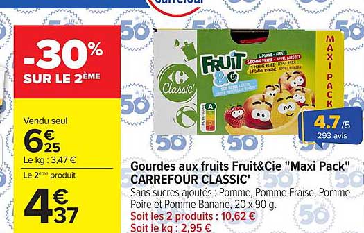 -30% SUR LE 2ÈME