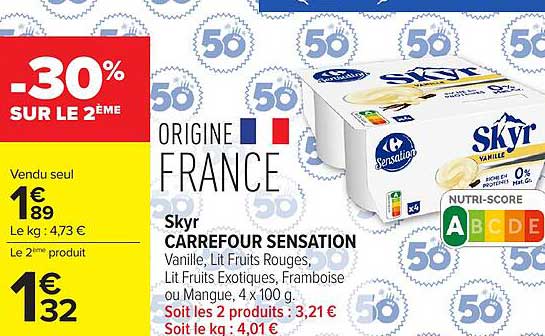 -30% SUR LE 2ÈME