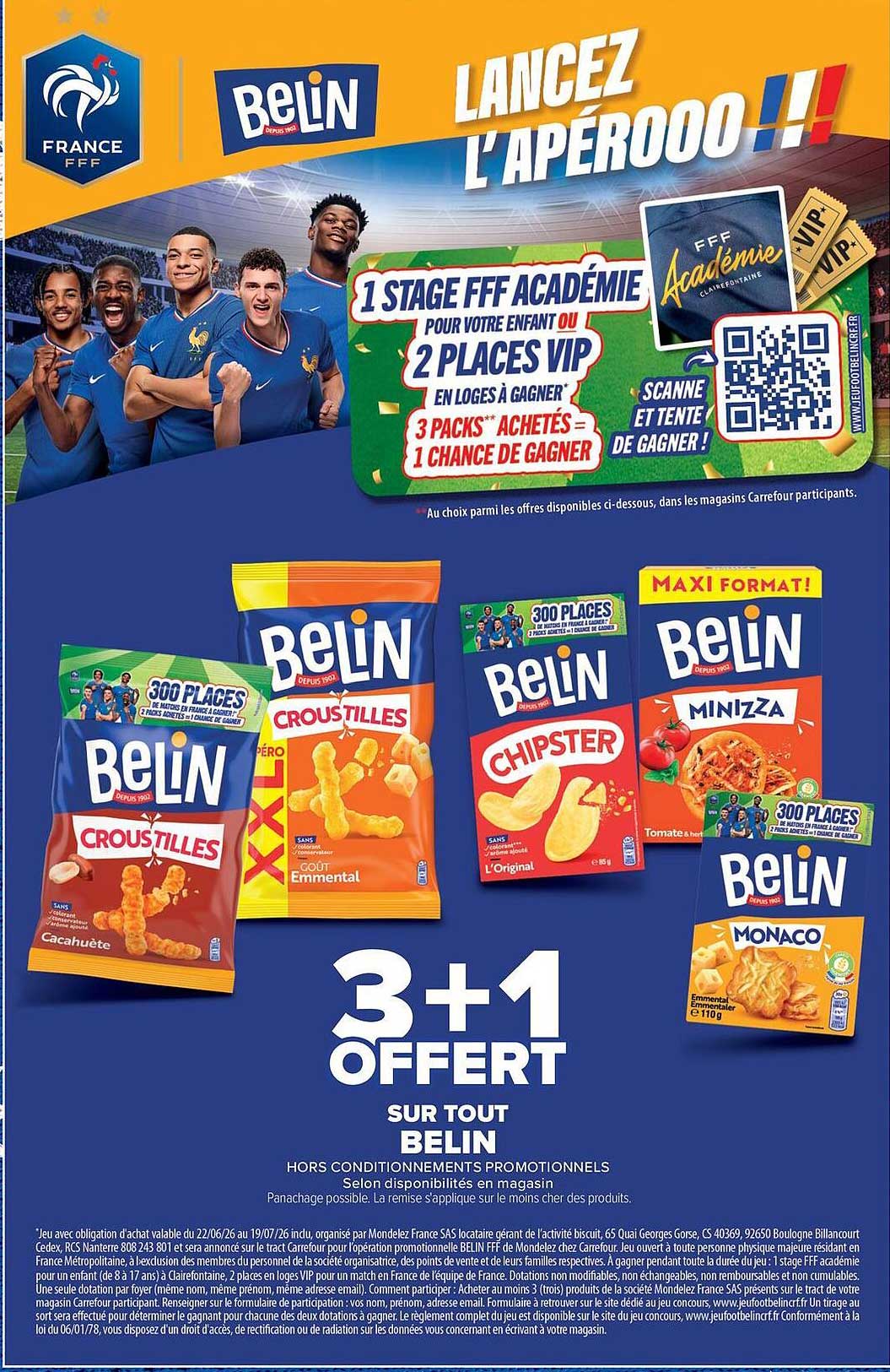 3+1 OFFERT SUR TOUT BELIN