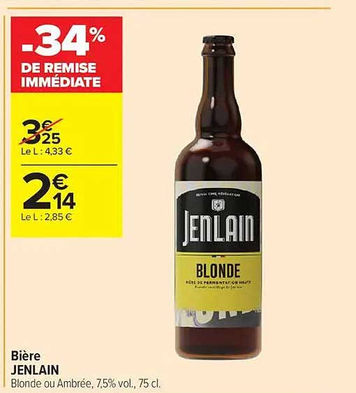 -34% DE REMISE IMMÉDIATE