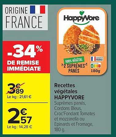 -34% DE REMISE IMMÉDIATE
