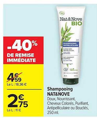 -40% DE REMISE IMMÉDIATE