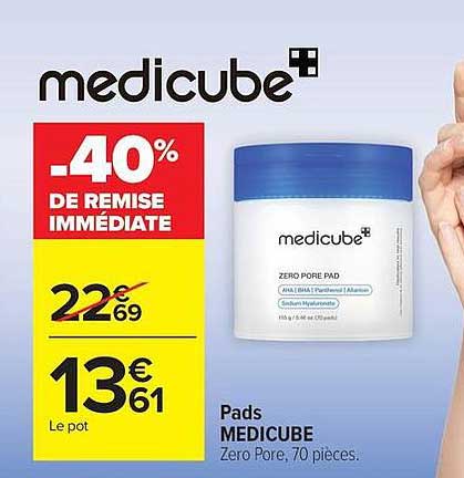 -40% DE REMISE IMMÉDIATE