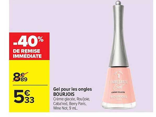 .40% DE REMISE IMMÉDIATE