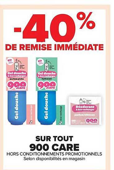 -40% DE REMISE IMMÉDIATE