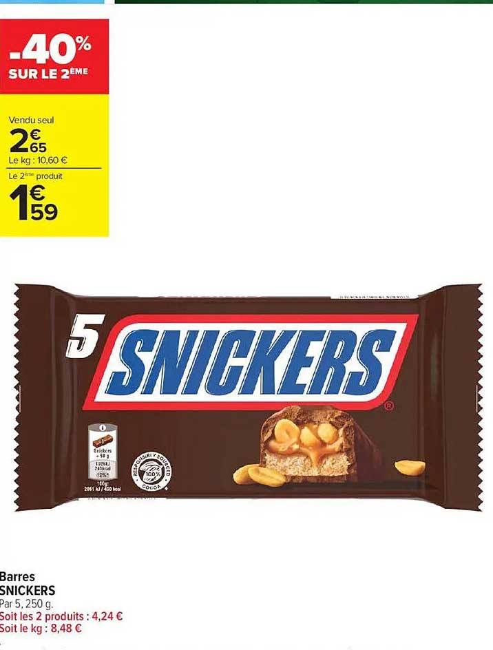 -40% SUR LE 2ÈME