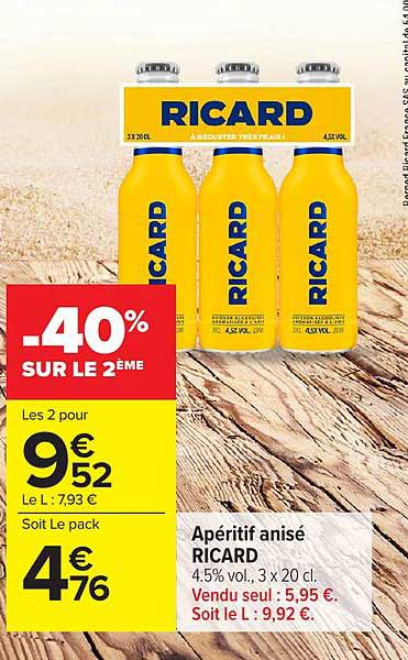 -40% SUR LE 2ÈME