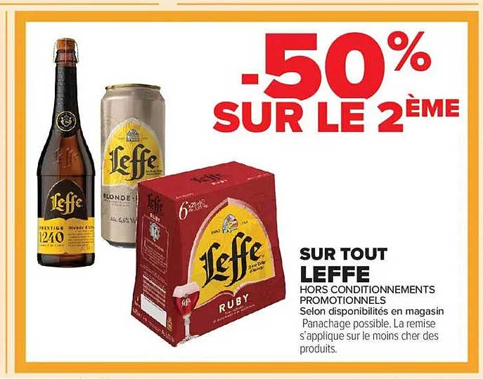 -50% SUR LE 2ÈME