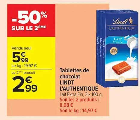 -50% SUR LE 2ème