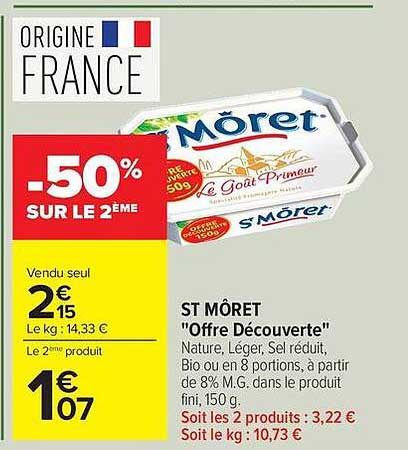 -50% SUR LE 2ÈME