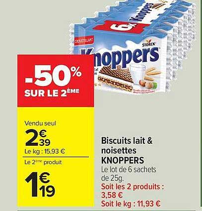 -50% SUR LE 2ÈME