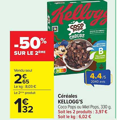 -50% SUR LE 2ÈME