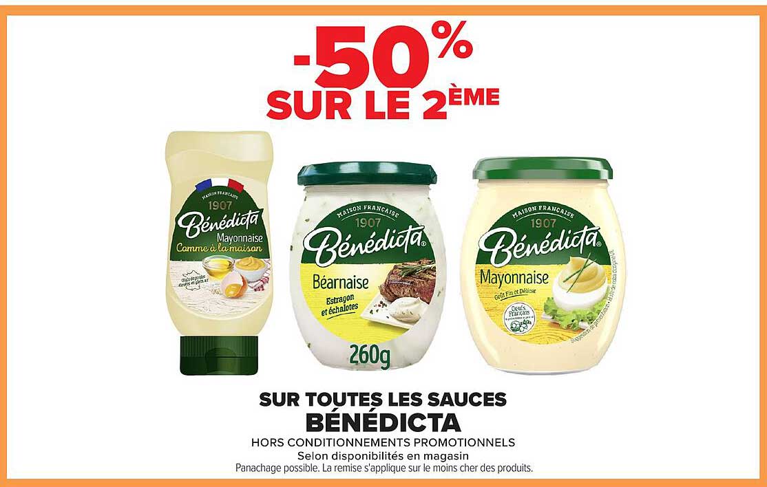 -50% SUR LE 2ÈME