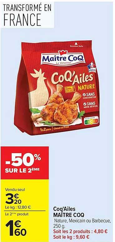 -50% SUR LE 2ÈME