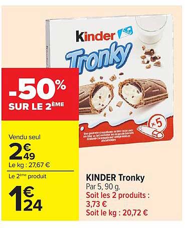 -50% SUR LE 2ÈME