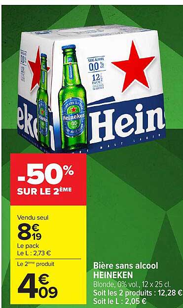 -50% SUR LE 2ÈME
