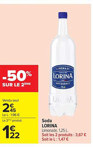 -50% SUR LE 2ÈME