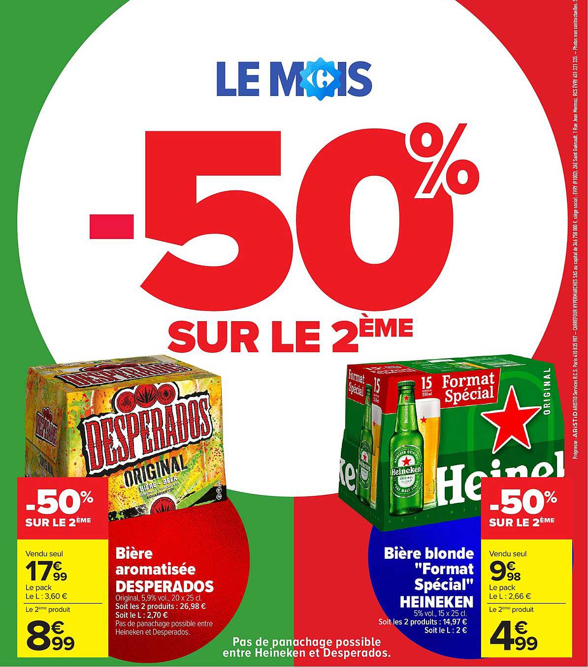 -50% SUR LE 2ÈME