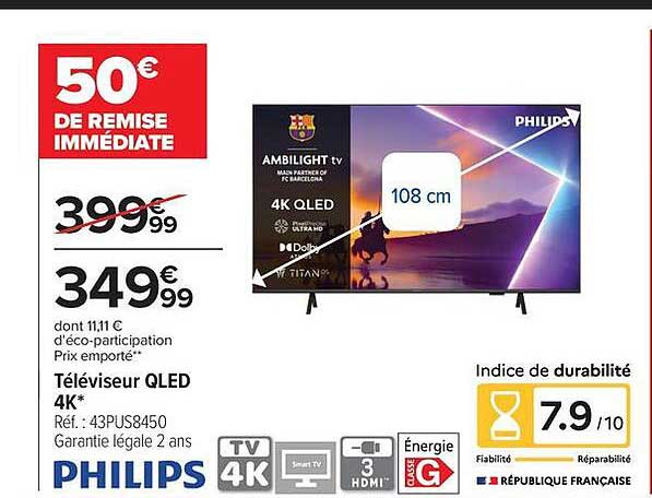 50€ DE REMISE IMMÉDIATE