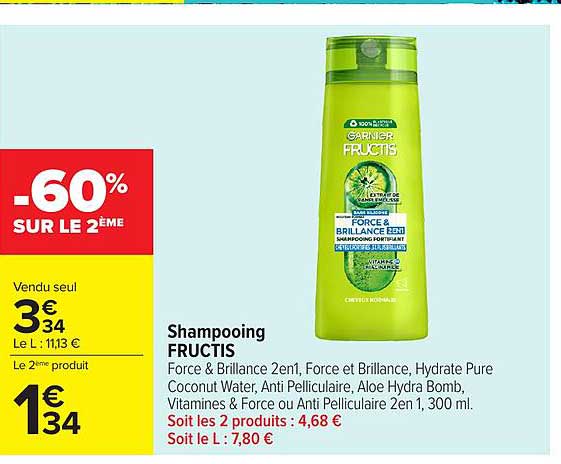 -60% SUR LE 2ÈME