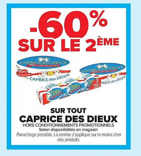 -60% SUR LE 2ÈME