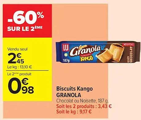 -60% SUR LE 2ÈME