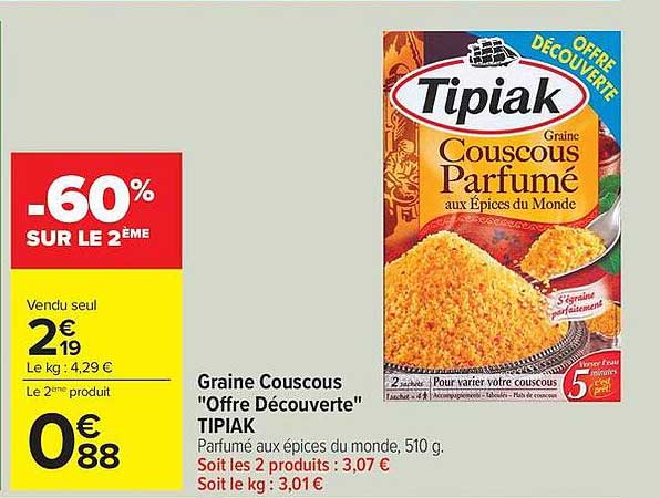 -60% SUR LE 2ÈME