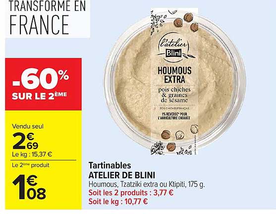 -60% SUR LE 2ÈME