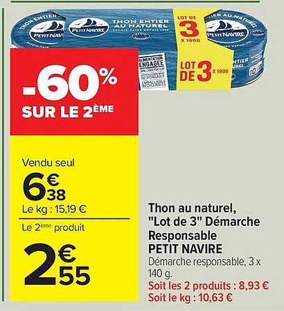 -60% SUR LE 2ème