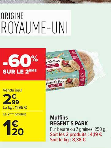 -60% SUR LE 2ÈME