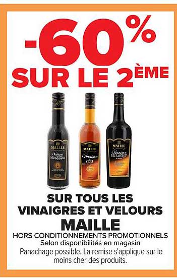 -60% SUR LE 2ÈME