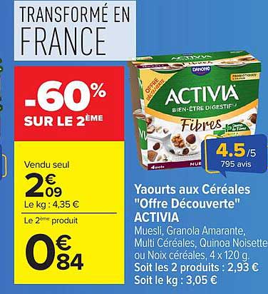 -60% SUR LE 2ÈME
