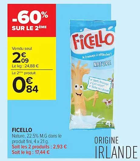 -60% SUR LE 2ÈME