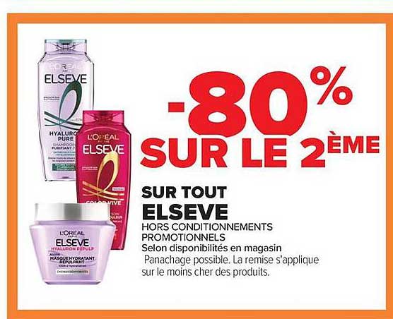 -80% SUR LE 2ÈME SUR TOUT ELSEVE