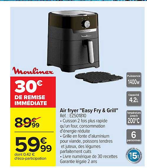 Air fryer "Easy Fry & Grill"