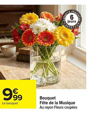 Bouquet Fête de la Musique
