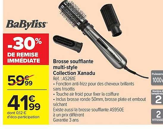 Brosse soufflante multi-style Collection Xanadu