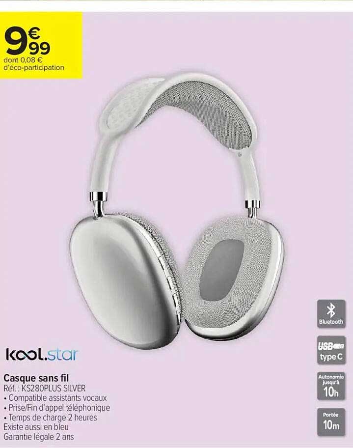 Casque sans fil