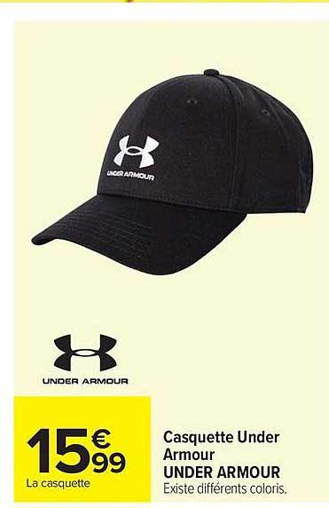 Casquette Under Armour UNDER ARMOUR Existe différents coloris.